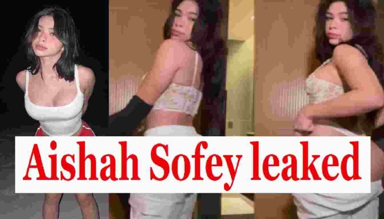 Aishah Sofey Leaked